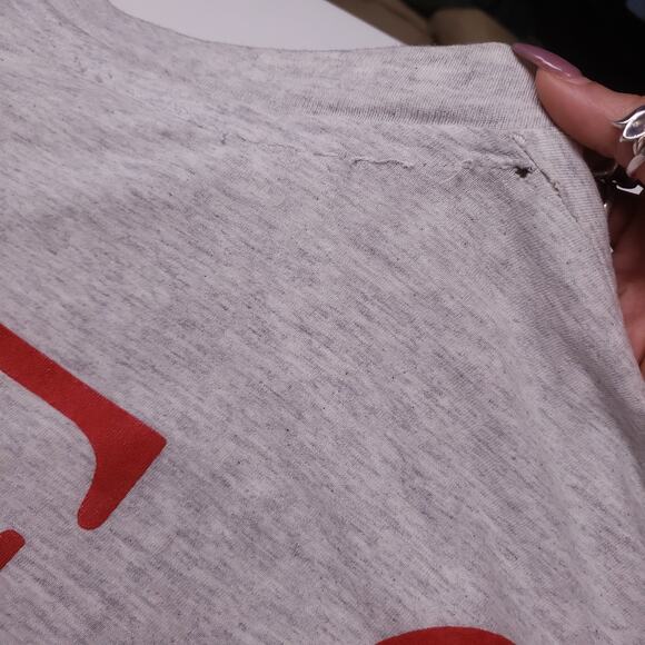 Rare Vintage 80s Guess by George Marciano Huge Back Spellout T Shirt Mens XL - Picture 6 of 9